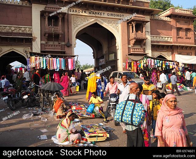 Sardar Market, Old Town, Jodhpur, Rajasthan, India, Asia