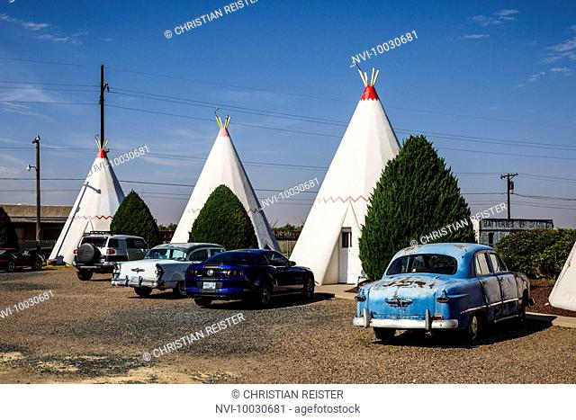 Wigwam Motel, Holbrook, Historic Route 66, Navajo County, Arizona, USA