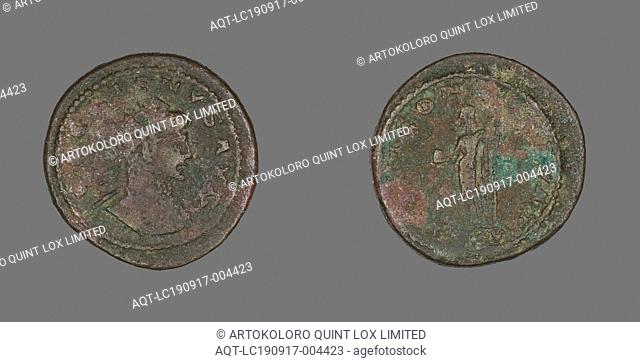 Antoninianus (Coin) Portraying Emperor Gallienus, AD 260/268, Roman, minted in Asia, Roman Empire, Silver, Diam. 2.2 cm, 4.17 g