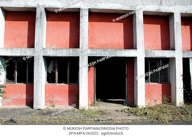 building control room, union carbide gas leak tragedy, Bhopal, madhya pradesh, India, Asia