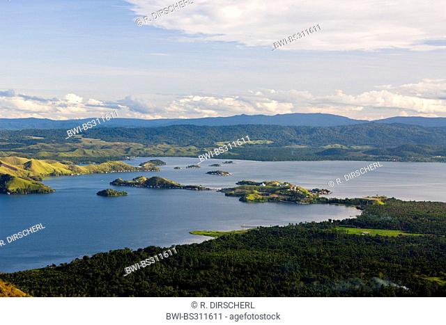 , view on Lake Sentani, Indonesia, Western New Guinea, Jayapura