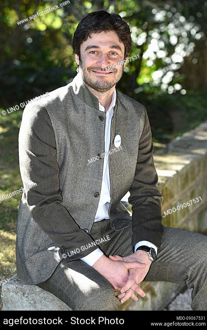 The Italian actor Lino Guanciale attends the photocall of the TV series Rai Noi. Rome (Italy), March 02nd, 2022