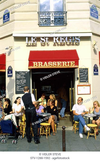 Cafe, Dining, France, Europe, Holiday, Landmark, Paris, Restaurant, Street, Tourism, Travel, Vacation, Waiter