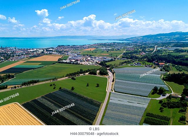 Roggwil TG agriculture aerial view