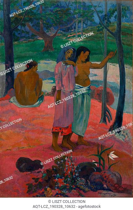 The Call, 1902. Paul Gauguin (French, 1848-1903). Oil on fabric; framed: 160.5 x 119 x 9.5 cm (63 3/16 x 46 7/8 x 3 3/4 in.); unframed: 131.3 x 89
