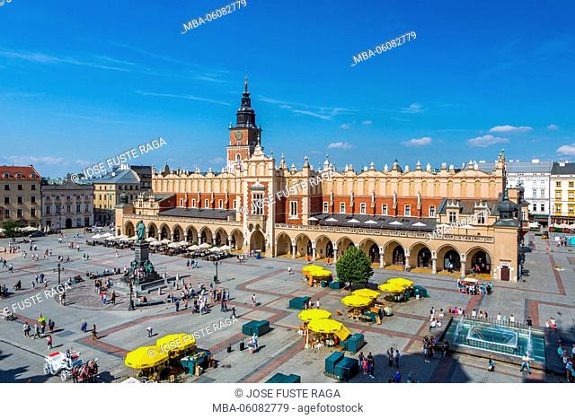 Poland, Krakow City, Market Square, Town Hall Tower (Wieza Ratuszowa)