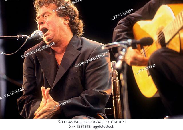 `El Torta'Juan Moneo Lara Flamenco Singer Municipal Auditorium Seville, Andalusia, Spain