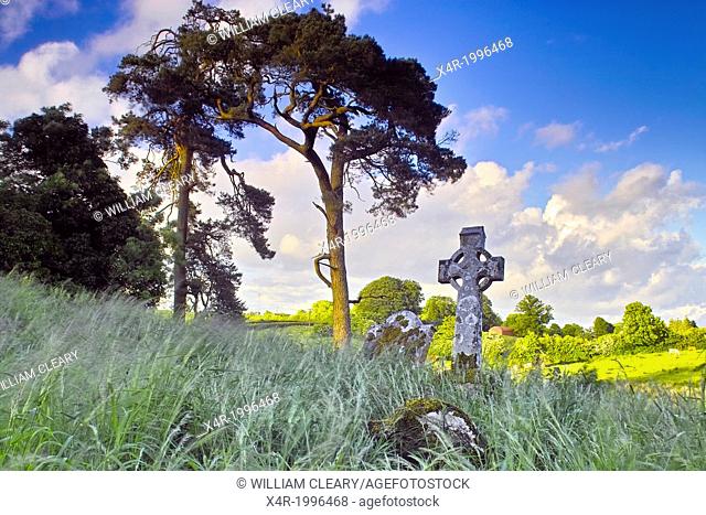 Old graveyard, Rathconrath, County Westmeath, Ireland