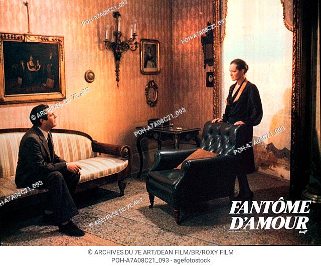 Fantasma d'amore  Year: 1981 - Italy Romy Schneider, Marcello Mastroianni  Director: Dino Risi. It is forbidden to reproduce the photograph out of context of...