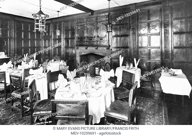Stamford, George Hotel, Dining Room 1922