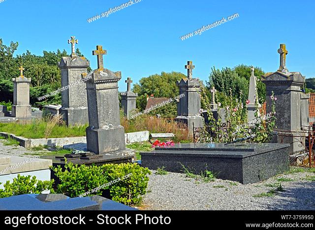 Cemetery in Tardinghen, fragmment
