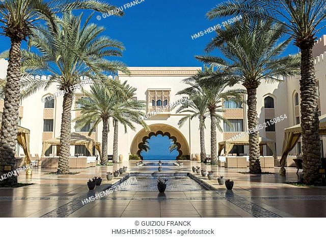 Sultanate of Oman, gouvernorate of Mascate, Bandar Jissah, the luxury hotel Shangri-La's Barr Al Jissah Resort and Spa