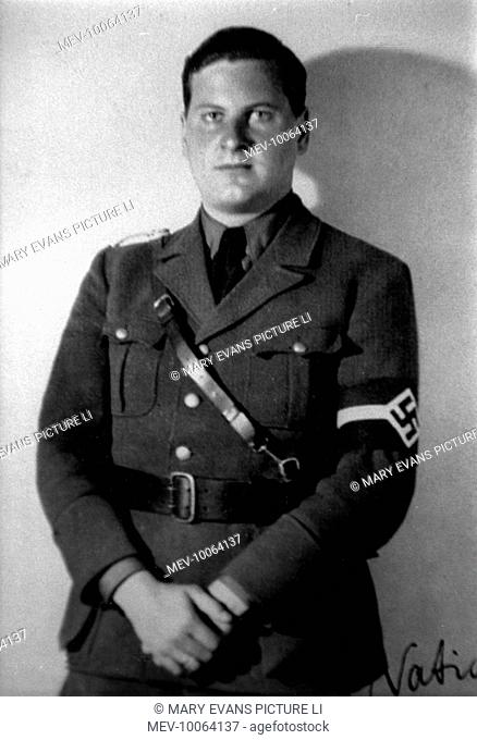 BALDUR VON SCHIRACH (1907-1974), Head of Hitler Youth from 1933 -1940 and Gauleiter (District Leader) of Vienna from 1940-1945