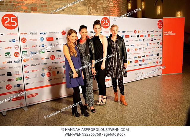 Closing event for the 25th Cologne Conference - red carpet arrivals Featuring: Amrei Haardt Where: Cologne, Germany When: 01 Oct 2015 Credit: Hannah...