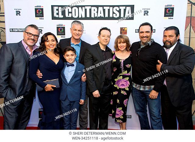 'El Contratista' (The Contractor) Special Cast and Crew Screening was held at the Egyptian Theatre in Hollywood, California Featuring: Mauricio Mendoza
