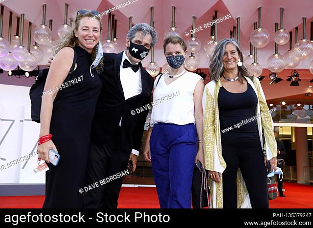 Diana Iljine with guests at the premiere of the movie 'Sniegu juz nigdy nie bedzie / Never Gonna Snow Again' at the Biennale di Venezia 2020 / 77th Venice...