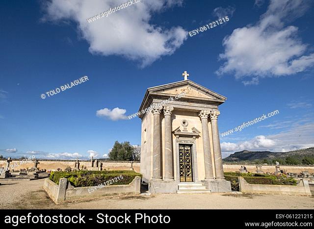Llucmajor cemetery, Mallorca, Balearic Islands, Spain