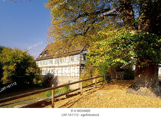 Half-timbered house near Hirsau Abbey, Calw, Black Forest, Baden-Wurttemberg, Germany