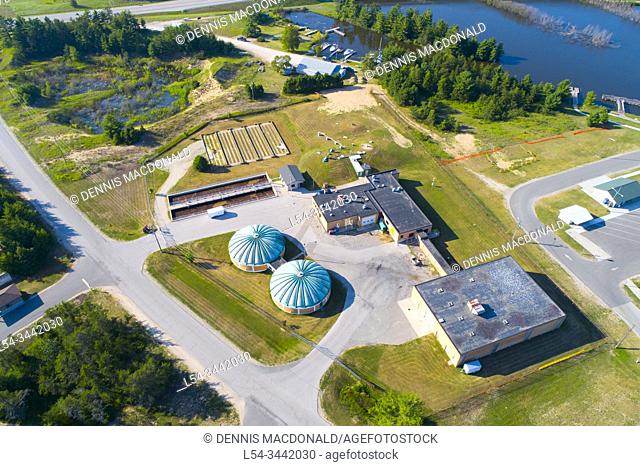 City of Manistique built its original wastewater treatment plant in 1959