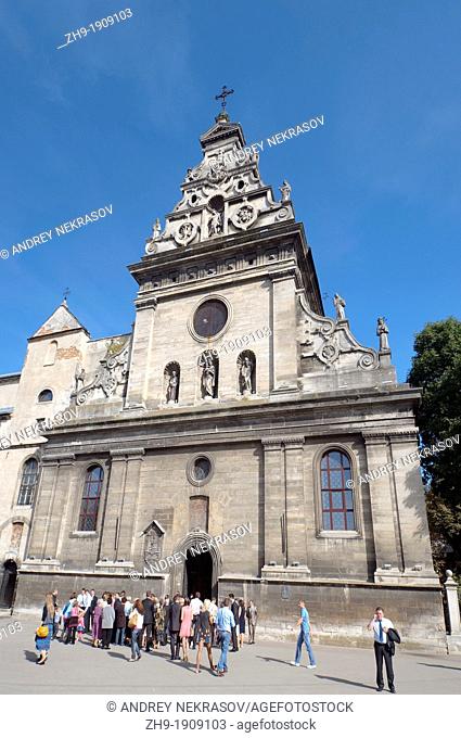 Catholic cathedral, Lviv, Ukraine, Eastern Europe