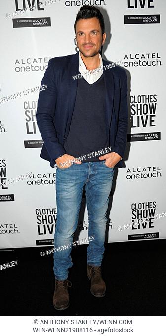 Clothes Show Live 2014 at the NEC Birmingham Featuring: Peter Andre Where: Birmingham, United Kingdom When: 05 Dec 2014 Credit: Anthony Stanley/WENN