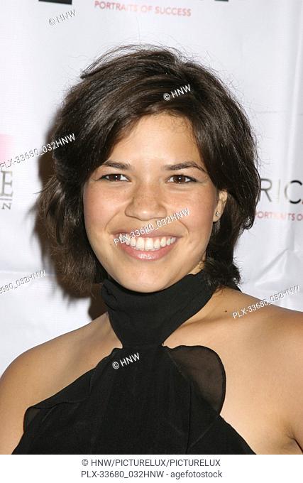 America Ferrera 08/12/06 AIDS Healthcare Foundation""Hot In Hollywood"" @ The Henry Fonda/Music Box Theatre, Hollywood Photo by Ima Kuroda/HNW / PictureLux...