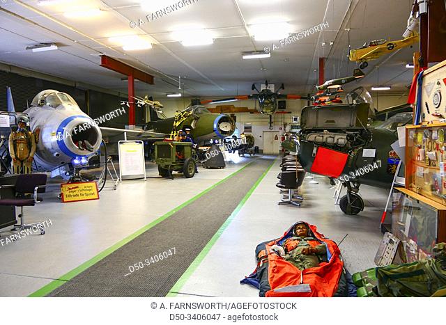 Soderhamn, Sweden The interior of the Soderhamn F15 Flight Museum