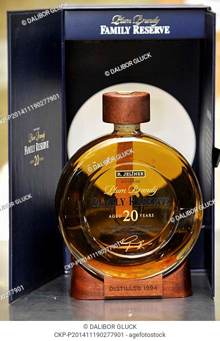Rudolf Jelinek, Original Czech Distilleries factory plant started to bottle limited edition of slivovitz on the occasion of 120th anniversary of the distillery