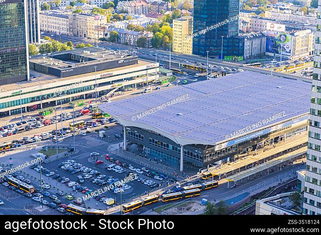 Warszawa Centralna, Warsaw Central, is the primary railway station in Warsaw. Designed by architect Arseniusz Romanowicz