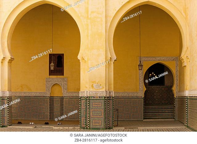 Mausoleum of Moulay Ismail, Meknes, Morocco, North Africa