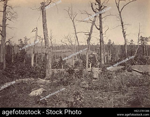 Battle Ground of Resacca, Georgia No. 3, 1860s. Creator: George N. Barnard