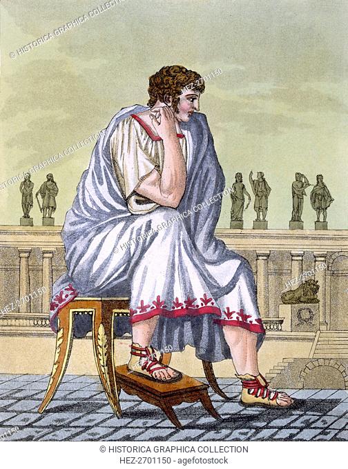 Roman Citizen, pub. 1796. Creator: Jacques Grasset de Saint-Sauveur (1757-1810)