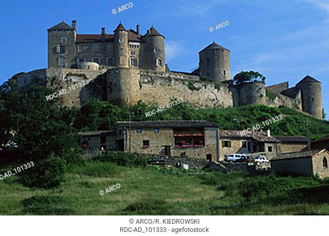 Castle Berze-le-Chatel Burgundy France