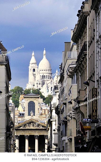 Basilica of the Sacred Heart, Montmartre, Paris, France