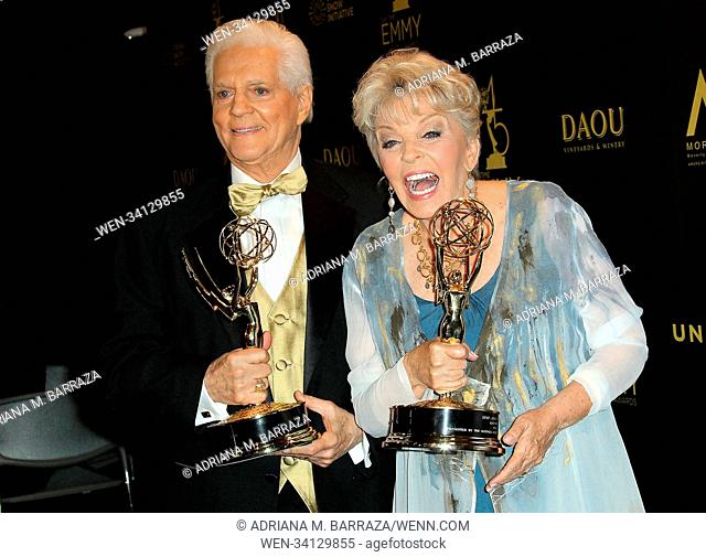 45th Annual Daytime Emmy Awards 2018 Press Room held at the Pasadena Civic Center in Pasadena, California. Featuring: Bill Hayes