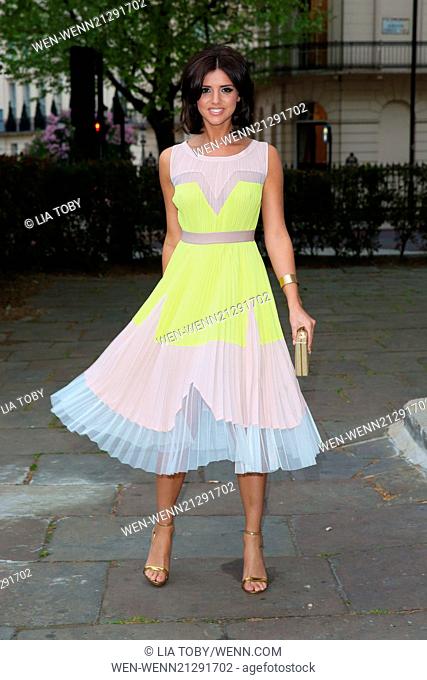 Superdrug 50th birthday party held at One Marylebone - Arrivals Featuring: Lucy Mecklenburgh Where: London, United Kingdom When: 23 Apr 2014 Credit: Lia...