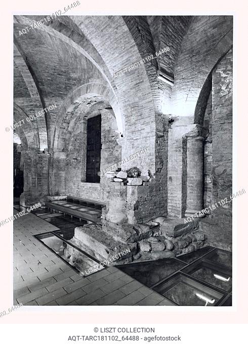 Abruzzo Teramo Teramo S. Getulio, this is my Italy, the italian country of visual history, S. Getulio show exterior and interior views of ruins of first...