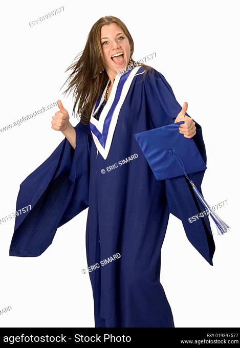 Happy Graduation Student