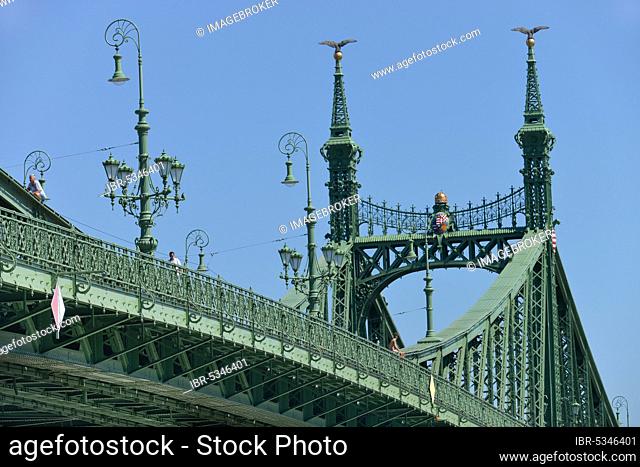 Freedom Bridge, Budapest, Hungary, Europe