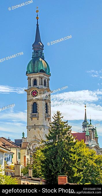 Stadtkirche St. Nikolaus Frauenfeld, Kanton Thurgau, Schweiz