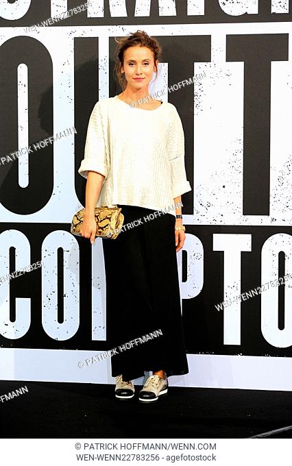 European premiere of 'Straight Outta Compton' at Cinestar am Potsdamer Platz movie theater. Featuring: Peri Baumeister Where: Berlin