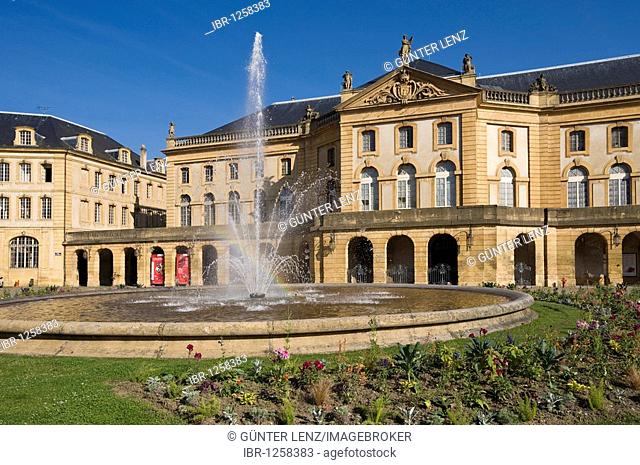 Place de la Comedie, Opera House, Metz, Lorraine, France, Europe, PublicGround