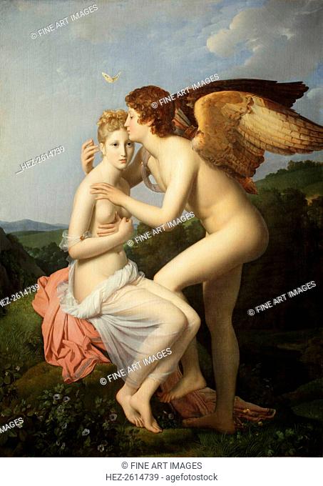 Cupid and Psyche. Artist: Gérard, François Pascal Simon (1770-1837)