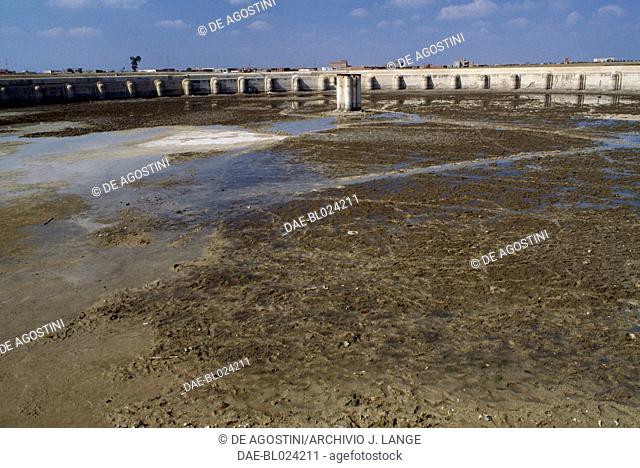 Aghlabid basin, one of the two water reservoirs in Kairouan (Unesco World Heritage List, 1988), Kairouan Governorate, Tunisia