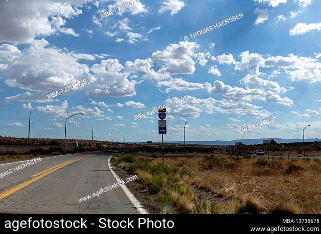 Route 66, historic highway that runs from Chicago, Illinois, covering over 2, 400 miles, to Los Angeles, California