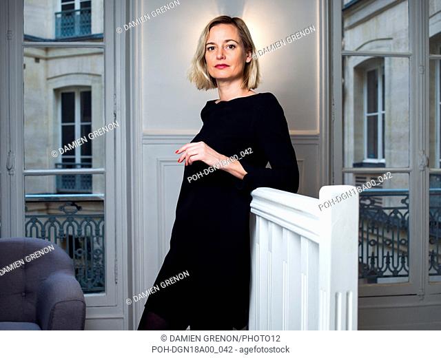 Léa Forestier, French lawyer at Forestier Avocats. Paris, January 2018 Photo Damien Grenon