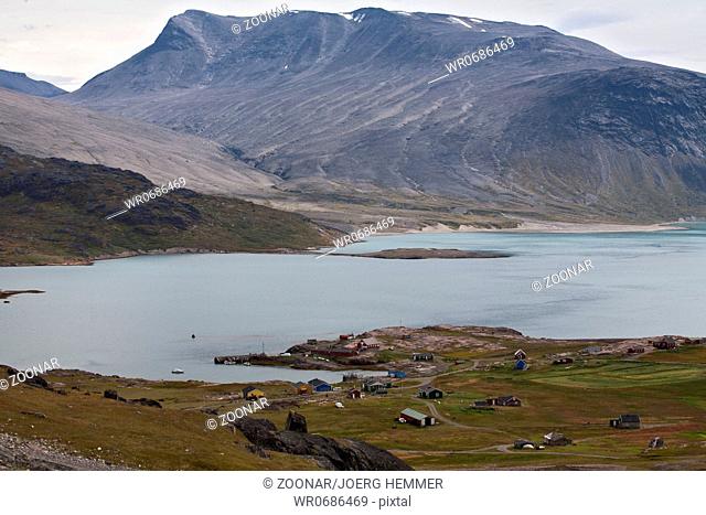 Landscape at Igaliku, southern Greenland