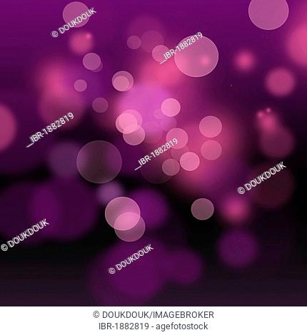 Abstract purple background with glittering lights