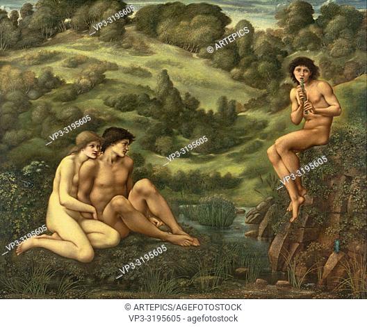 Burne-Jones Edward Coley - the Garden of Pan 2