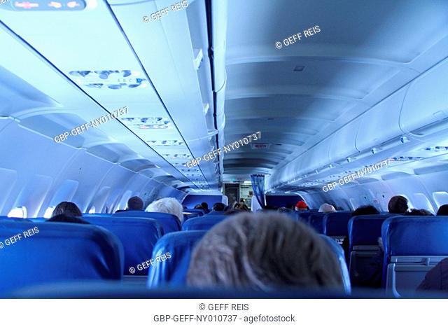 Details of inside airplane